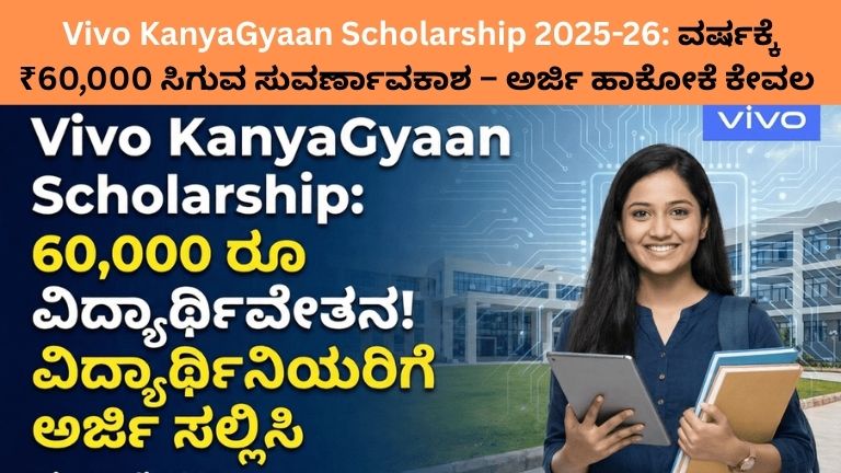 Vivo KanyaGyaan Scholarship 2025-26
